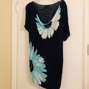 I.N.C. Woman’s Long Floral Blouse